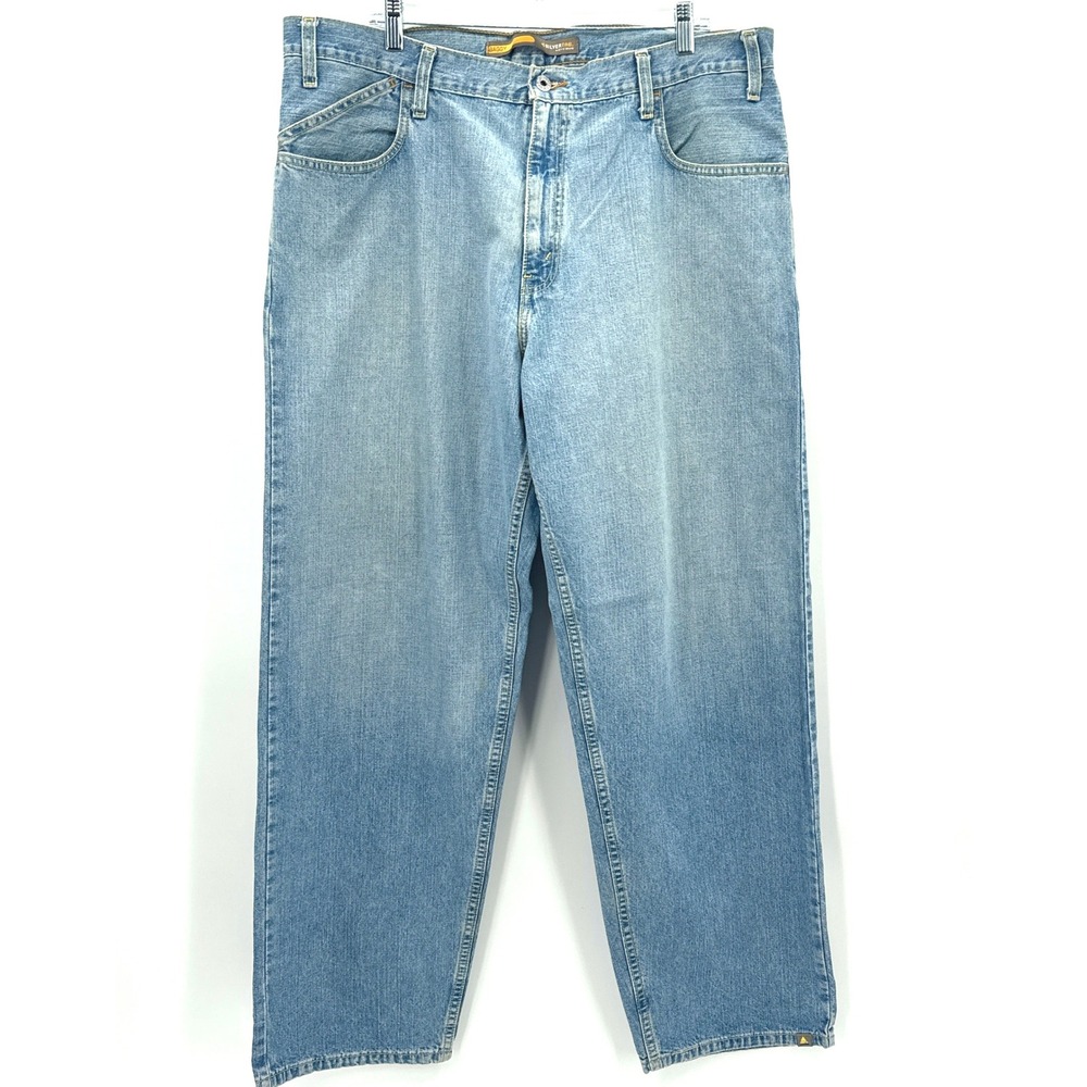 Levi's‎ SilverTab Men's 38x34 Baggy Light Wash Vintage 90s Denim Grunge Relaxed